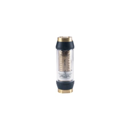Dwyer Instruments In-line flow monitor, 1/2" female NPT, 0.5-10 GPM (1.9-38 LPM) water. HFS-2-10
